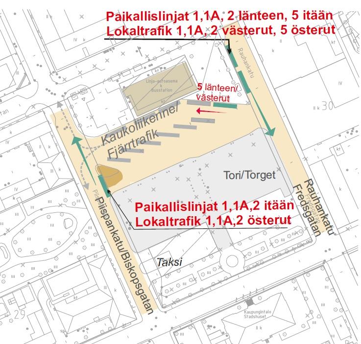 Sairaala 5 0,5 1 km 1 14.8.2017 alkaen Liikennöitsijä: Porvoon Liikenne Oy Trafikant: Borgå Trafik Ab www.