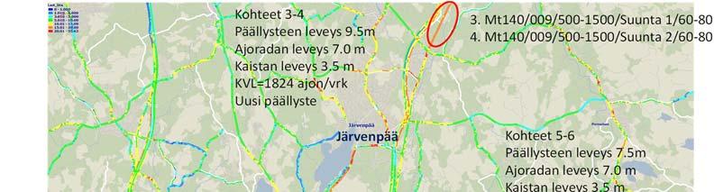 Toisena vaatimuksena oli uusien päällysteiden laadunvarmistusmittauksissa käytettävät PANK-testin vaatimukset, joissa oli asetettu vaatimukset toistojen ja eri laitteiden välisille korrelaatioille