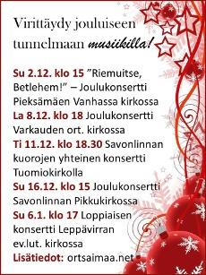 SAIMAA ILOJA JA SURUJA SEURAKUNNASSA Mikkelin kirkossa syttyi tulipalo sunnuntai-iltana 7. lokakuuta.