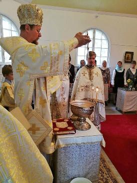 SAIMAA LAPSET JA NUORET Liturgiakerho kokoontuu liturgian alussa seurakuntasalissa.