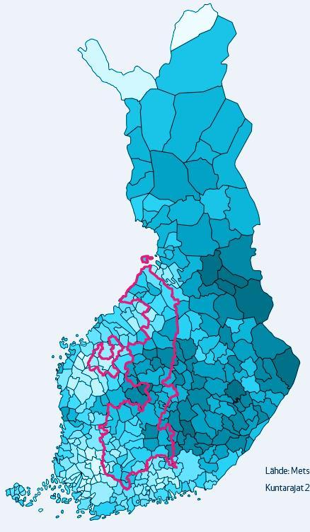 Elenia Säävarman rinnalla kunnossapitoa Vuosittain 5 000 kilometriä sähköjohtojen raivausta Suurjännitteisen jakeluverkon alustaraivausta 250 km ja