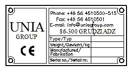 KOS (H, HT, SH, SHT) 3,7m6,0m 1.5.