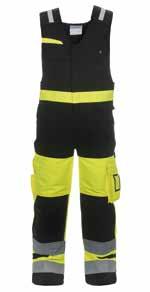 Hydrowear Huomiovaatteet 11 2 Avohaalari Trendy Hi-Vis Line HOLLAND Säädettävä vyötärö. Kaksi avotaskua, läpällinen reisitasku, mittatasku, kaksi takataskua ja polvisuojataskut.