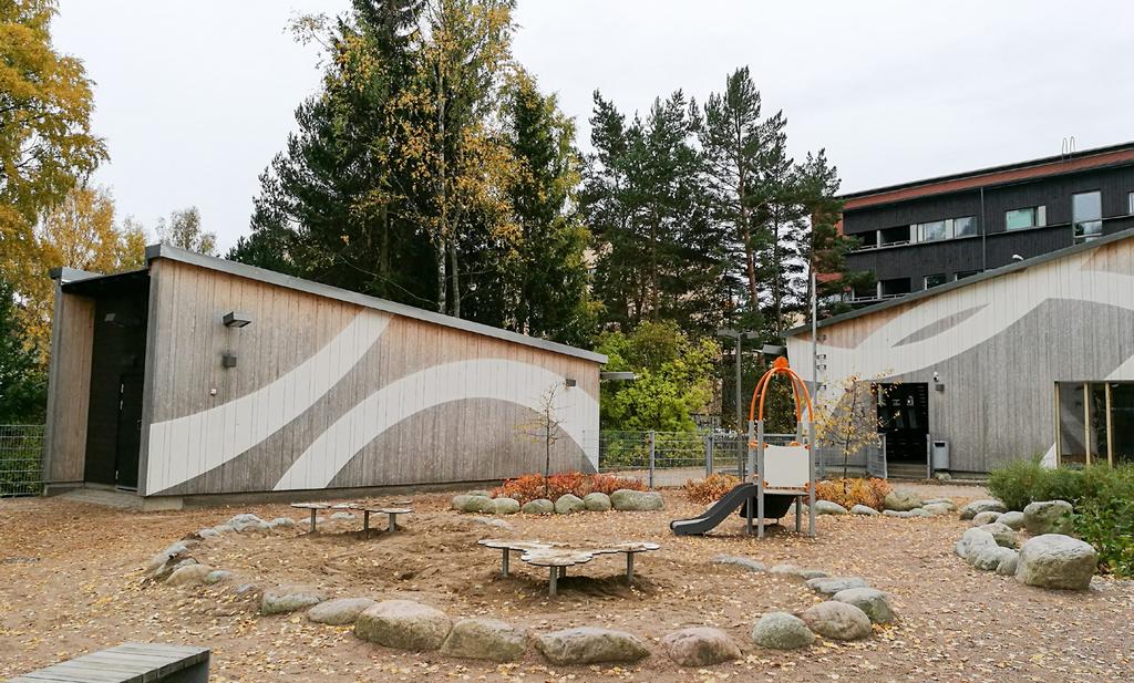 Esimerisi ihn lusteet j iivälineet tulisi vlit siten, että ne tuevt rennusen muotoieltä seä ritehtuuri