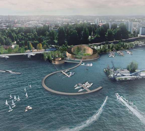 Järvikeskus Lake Center Mahdollistaa kansallisen ja kansainvälisen järvimatkailun merkittävän kehittämisen Tampereella Vahvistaa Visit Finlandin Lake Finland markkinointia tarjoamalla kärkikohteen