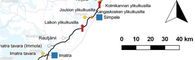 yhteensä 20 sillan ympärillä (kuva 39).