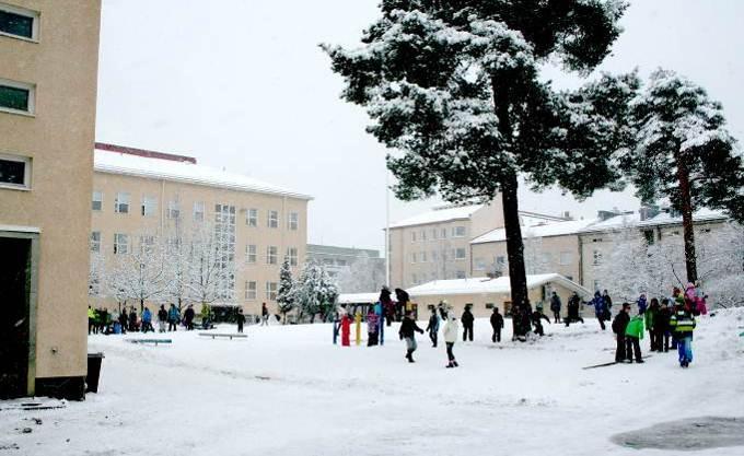 Koulurakennuksen arkkitehtonisia arvoja ovat mm.