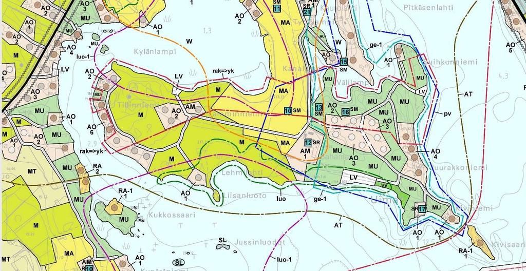 Maankäytönsuunnittelu POLVIJÄRVI Lampirannan ranta-asemakaavan kumoaminen KAAVAHARJU 30.11.