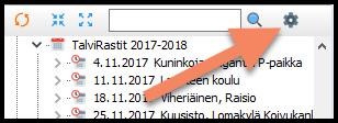 Käynnistä tulospalveluohjelma työpöydän kuvakkeesta tai Käynnistä -valikosta.