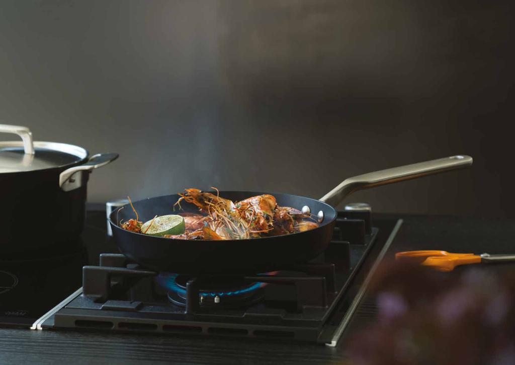 Rotisser Parasta suorituskykyä Rotisser on tyylikäs keitto- ja paistoastiasarja kaikkeen ruoanlaittoon. Siinä yhdistyy kestävä muotoilu ja uusin teknologia induktioliesille.
