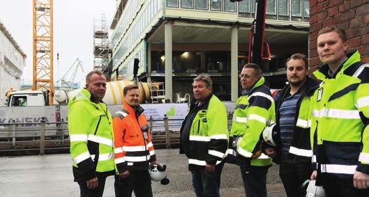 tonnia. Konferenssiosaan tulee teräsrakenteita Makner Oy:n toimittamina noin 250 tonnia.