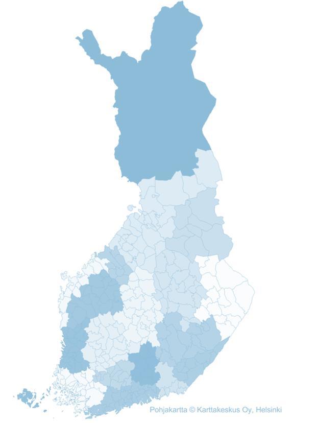 Hankekokonaisuudet Digimuutosohjelmaan sisältyvät tehtäväkokonaisuudet jakautuvat kansallisella toteutusvastuulla oleviin ja tulevien maakuntien toteutusvastuulla oleviin.