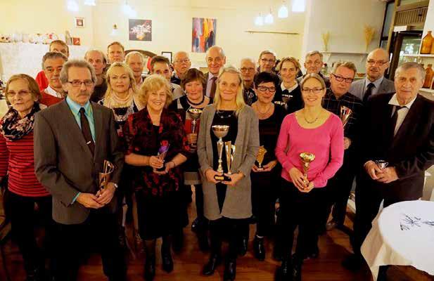 KUNTO- PIRKKALAINEN Jäsenlehti 2018 Yhteiskuvassa vuonna 2017 palkittuja