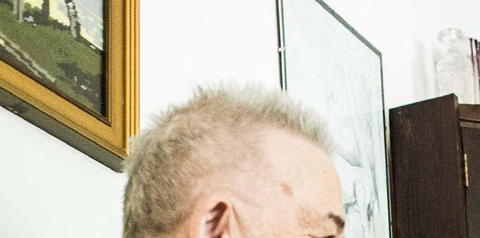 85-vuotias Paavo Jostain tolpasta se puhui, mutta en ymmärtäny, ku suoraan sanon
