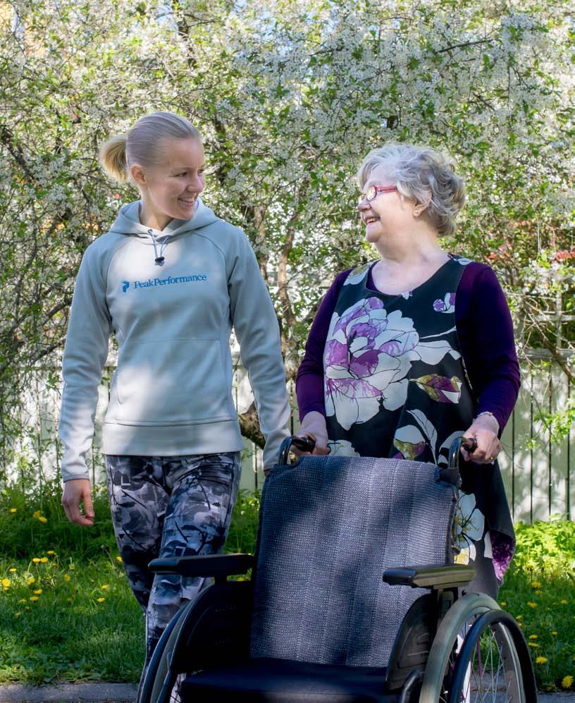 Liikuntaluotsia voi pyytää kaveriksi hyvin monenlaisiin
