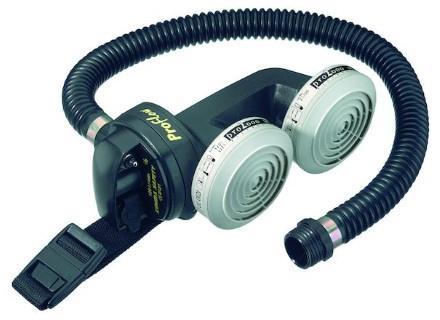 Puhallin Scott Proflow 2 EX 120 (Kuvan käytölle on saatu lupa Temrexiltä 8/2018) Tuotteen ominaisuuksia: Nopea lataus (6 tuntia) ja 7-15 tunnin toiminta-aika. Paino 1,5 kg ilman suodatinta.