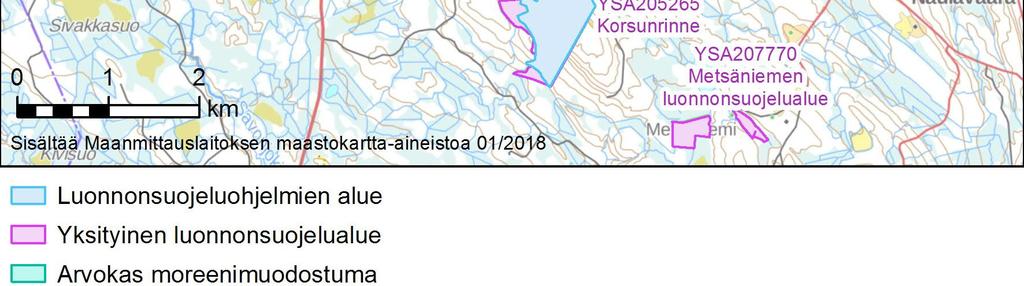 pohjoispuolella 330 ajoneuvoa vuorokaudessa ja liittymän eteläpuolella 245 ajoneuvoa vuorokaudessa.