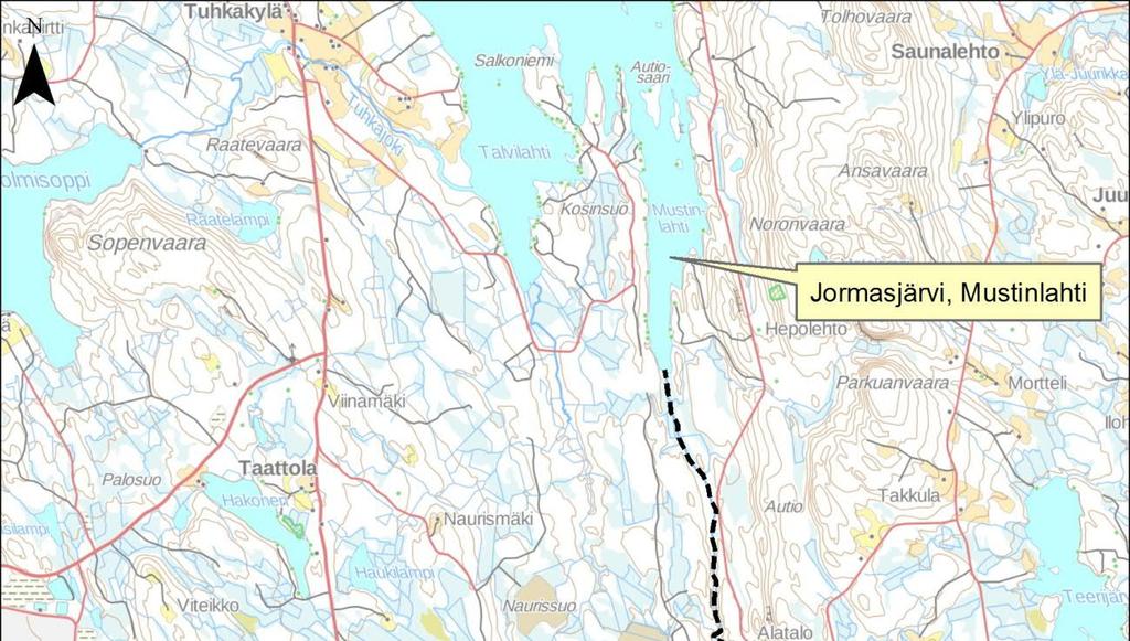 57 Vaikutukset rajautuvat eri tavalla riippuen ympäristövaikutuksesta.