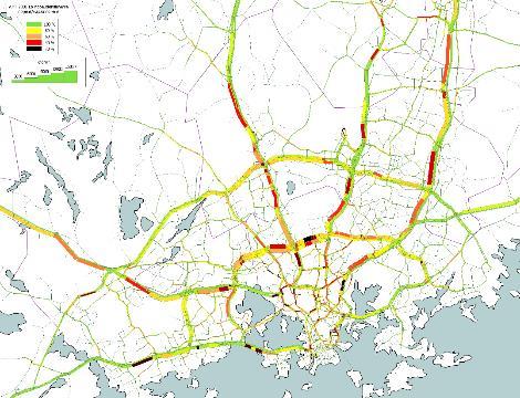 2017 Tie- ja katuverkon ruuhkautumista hallitaan tiemaksuilla Luonnos 2030,