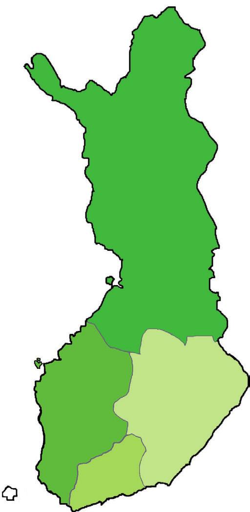 Taulukko 1. Toimivat jäsenkillat 31.12.2017 Toimivaksi A-killaksi on laskettu A-kilta, jolla on toimintavuodelle valittu hallitus.