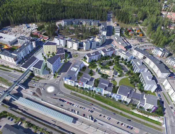 ASUNTO OY VANTAAN LUMME HELSINKI-VANTAAN LENTOASEMA LIIKE ON TÄRKEINTÄ Kehä III Vihdintie Hämeenlinnanväylä Tuusulanväylä Vantaa Kehärata on yksi suurimmista