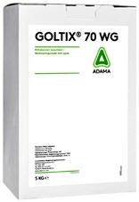 82 RIKKAKASVIEN TORJUNTA Goltix 70 WG 5 kg Hellävaraisin metamitroni valmiste Juurikkaanviljelijän perusaine Soveltuu erityisen hyvin tankkiseoksiin HYVÄKSYTTY SEURAAVILLE KASVEILLE: Sokerijuurikas,