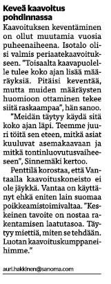 ohjauksen uudistaminen Ekroos, Ari;