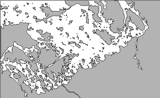 . ETELÄ-SAIMAAN YLEISKUVAUS Yleistä Etelä-Saimaa sijoittuu Salpausselkämuodostelmien väliin (Iso ja Pieni Salpausselkä).