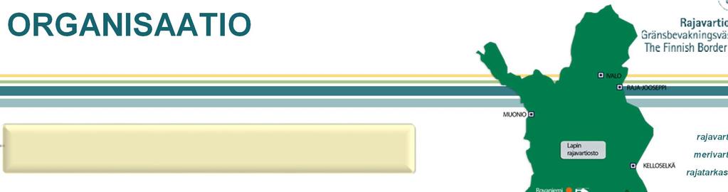 ORGANISAATIO esikunta Rajavartiolaitoksen