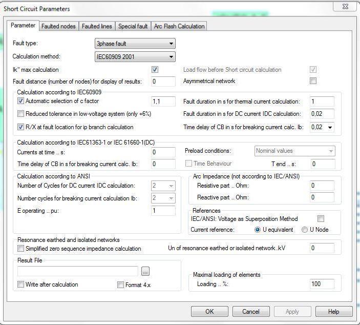 17 standardia, kuten esimerkiksi IEC- ja ANSI-standardeja ja niihin liittyviä laskentamenetelmiä.