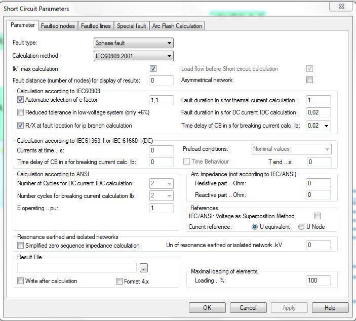 17 standardia, kuten esimerkiksi IEC- ja ANSI-standardeja ja niihin liittyviä laskentamenetelmiä.