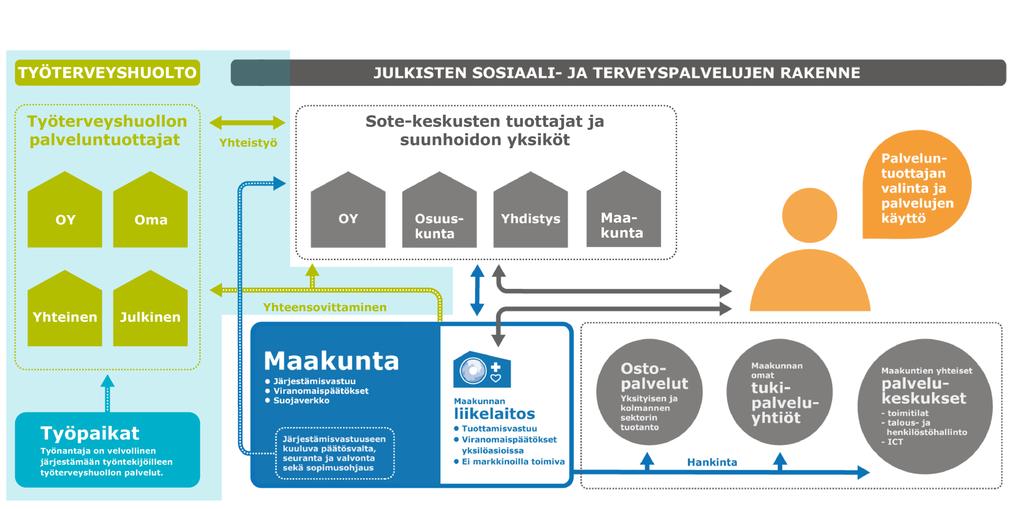 3 Työterveyshuolto nivottuna julkisen