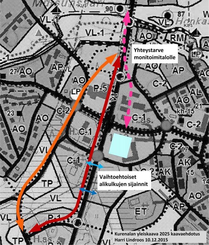 Kustannukset Kiertoliittymä- ja eritasovaihtoehtojen rakentamisen kustannukset ovat hyvin lähellä toisiaan.