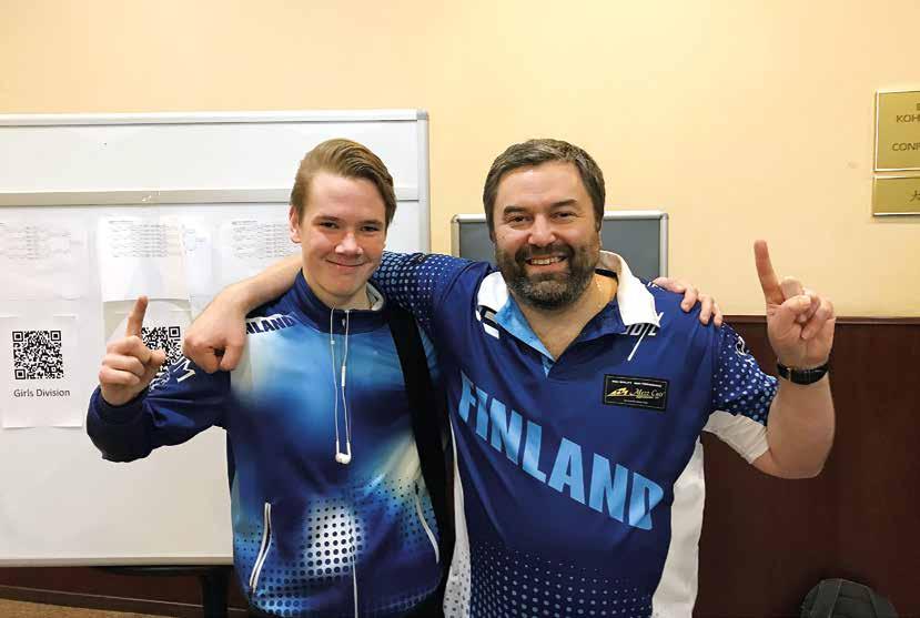 Pool Micke Ström junnu MM kisassa Moskovassa Micke Ström ja Markus Juva.