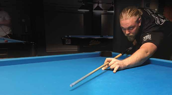 Pool Petri Makkonen valloitti FPT 10-pallon Vantaalla Petri Makkoselle uran kolmas FPT osakilpailun voitto. Kuva: EPBF_AC.