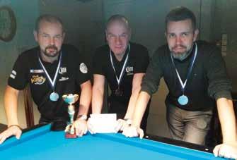 VSB Johan Blomqvist, Juha-Matti Järvinen ja Simo Korpela.