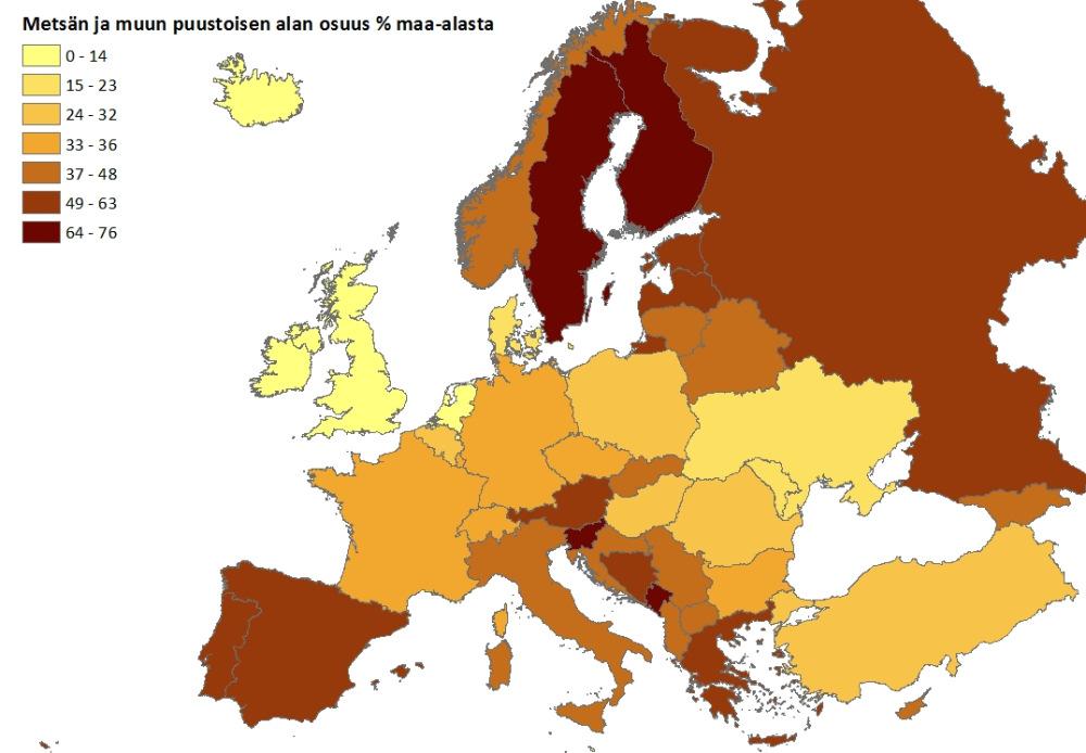 asettamat luomukriteerit Mahdollisuus kehittää ruoantuotantoa