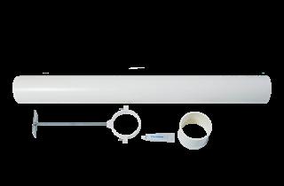 Tuuletusputkipaketti Ø110 mm, tuotenumero 1181-01, 4 m putkea, 2