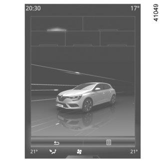 MULTI-SENSE (1/2) Valitusta tilasta ja autosta riippuen Multi- Sense-järjestelmä ohjaa ajamista, tunnelmavalaistusta ja moottorin ääntä ja pehmeyttä: Tilat Sport, Eco, Neutral ja Comfort on