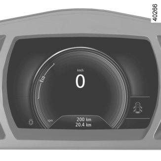 OVIEN AVAAMINEN JA SULKEMINEN (2/3) 4 Kun ajonopeus on noin 20 km/h, merkkivalo syttyy, jos jokin ovista tai tavaratilan luukku on auki tai huonosti suljettu.