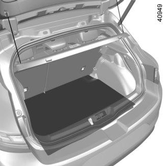 Irrota varapyörä. Auto, jossa on bassokaiutin Varapyörä otetaan esille seuraavasti: Avaa tavaratila.