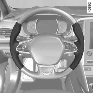 3 4 Ohjauspyörä Lämmitys (automallikohtainen toiminto) Tämä toiminto lämmittää ohjauspyörän alueita 3 ja 4.