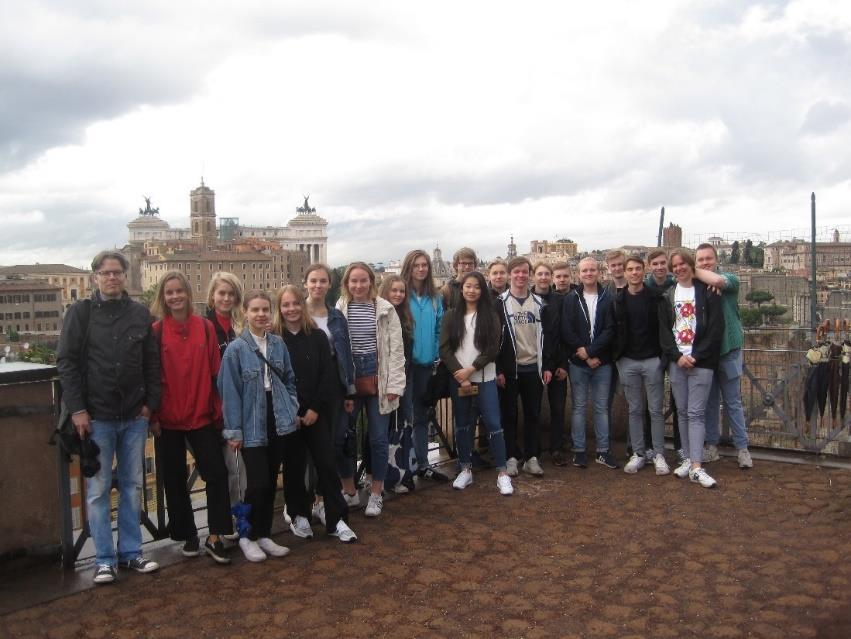 Rooman opintomatka 2018 Maanantai 14.5 Maanantaina saavuimme Roomaan alkuiltapäivästä.
