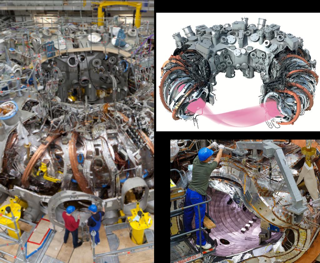 56 LUKU 1. YDINFYSIIKKA Kuva 1.9: Wendelstein 7-X La hde: Max-Planck Institut fu r Plasmaphysik.