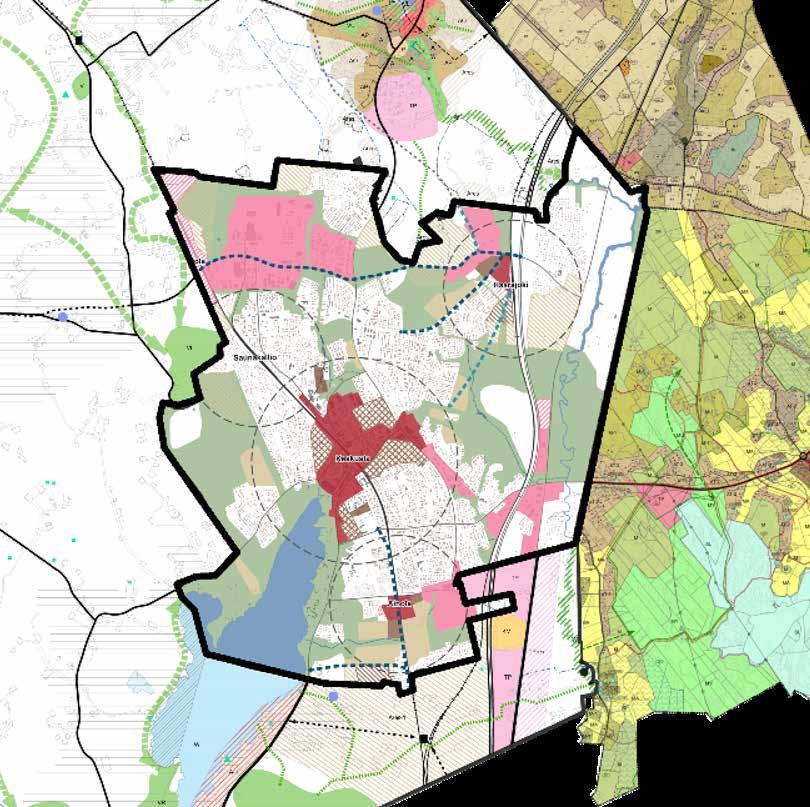 Seutu Tavoite: Järvenpää on seudun vetovoimaisin kaupunkikeskus Seuraavien vuosien vahva kasvu edistää Järvenpään seudullista asemaa tulevaisuuden kaupunkikeskuksena.