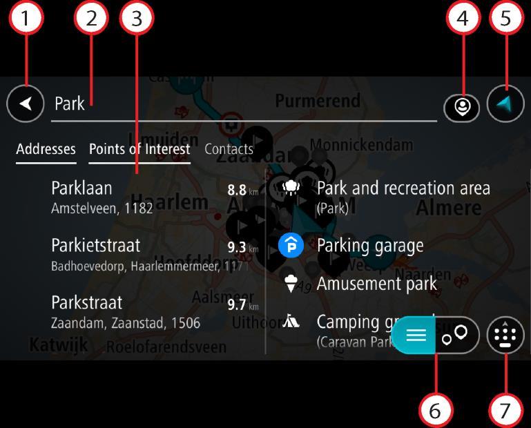 Laite suunnittelee reitin ja opastus määränpäähän alkaa. Kun lähdet ajamaan, opastusnäkymä tulee näyttöön automaattisesti.