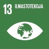 3.5 Ilmastonmuutoksen hillintä ja sopeutuminen YK:n tavoitteena on toimia kiireellisesti ilmastonmuutosta ja sen vaikutuksia vastaan.