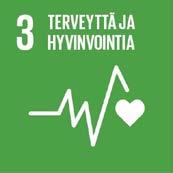 3.6 Terveys ja hyvinvointi YK:n tavoitteena on taata terveellinen elämä ja hyvinvointi kaiken ikäisille.
