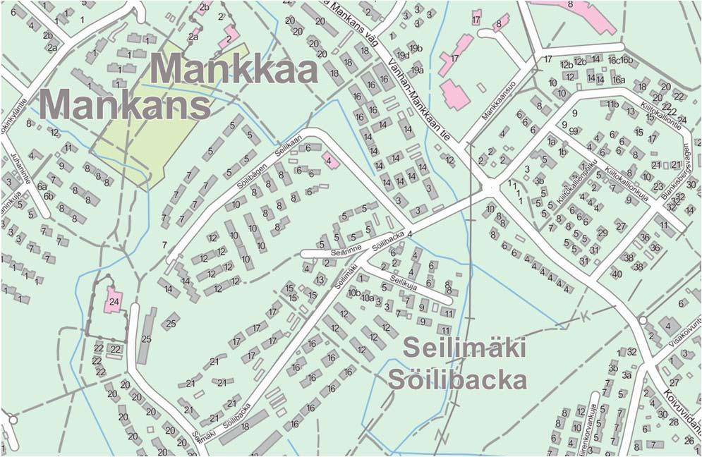 14.9.2015 3 (8) 1 Taustatiedot Tässä työssä on laadittu liikennemeluselvitys asemakaavamuutosta varten suunnittelualueelta, joka sijaitsee Espoon Mankkaalla korttelissa 26115 osoitteessa Vanhan-