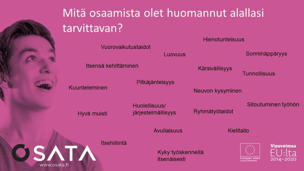 map: Mitä olet oppinut kotoa, ystäviltä